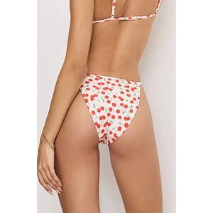 NWT Good American Cherry Perfect Fit Bikini Bottom Size XS Beach Swimwear Summer